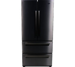 BEKO  Select GNE60520X American-Style Fridge Freezer - Stainless Steel